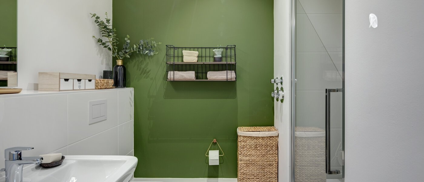 квартира München Messestadt Riem 01 ванная комната 11435