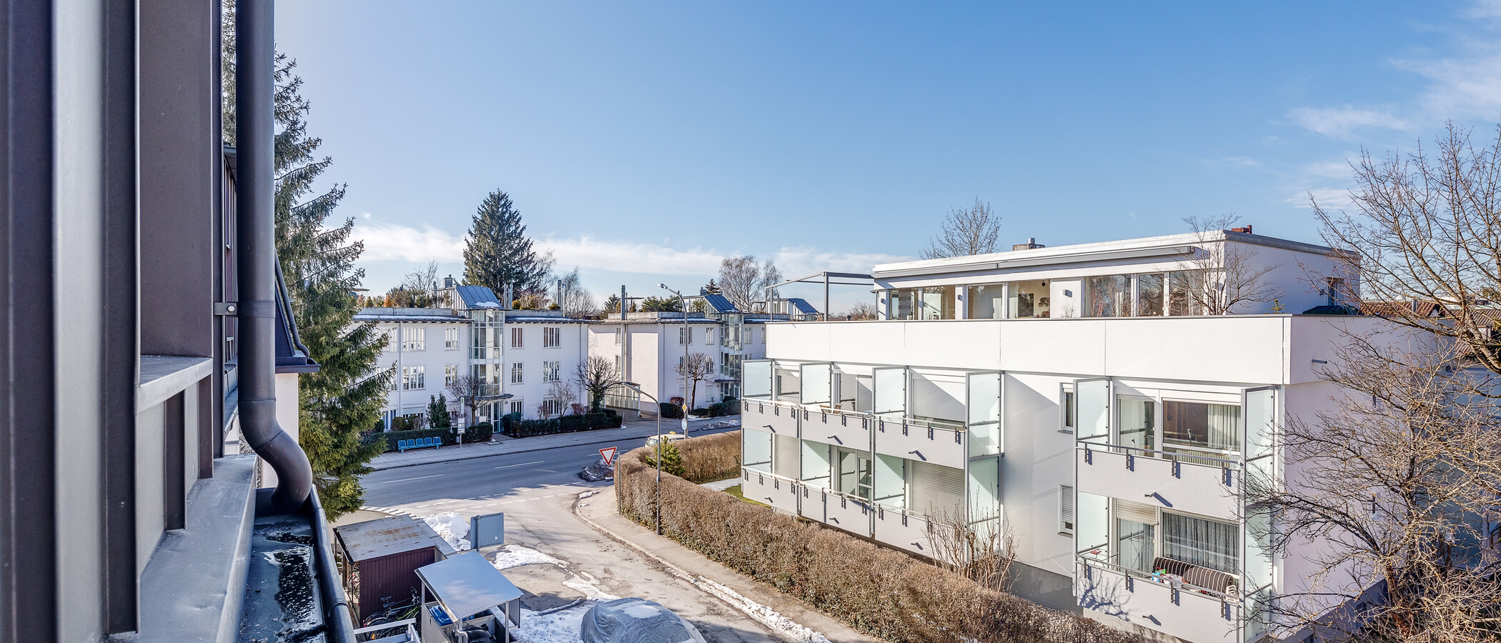 квартира München Fasangarten 02 вид из окна 11437