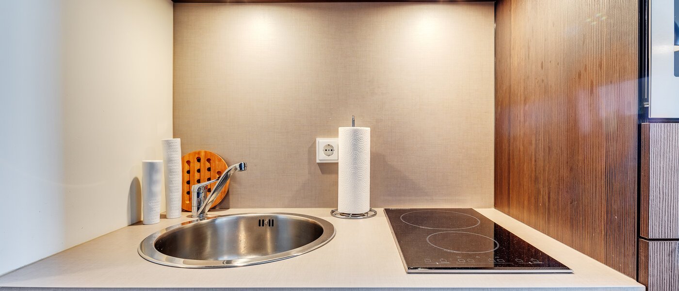 квартира München Schwabing-West 01 кухня 11438