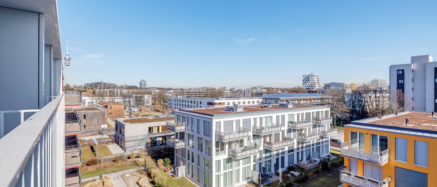 квартира München Schwabing-West 01 вид из окна 11438