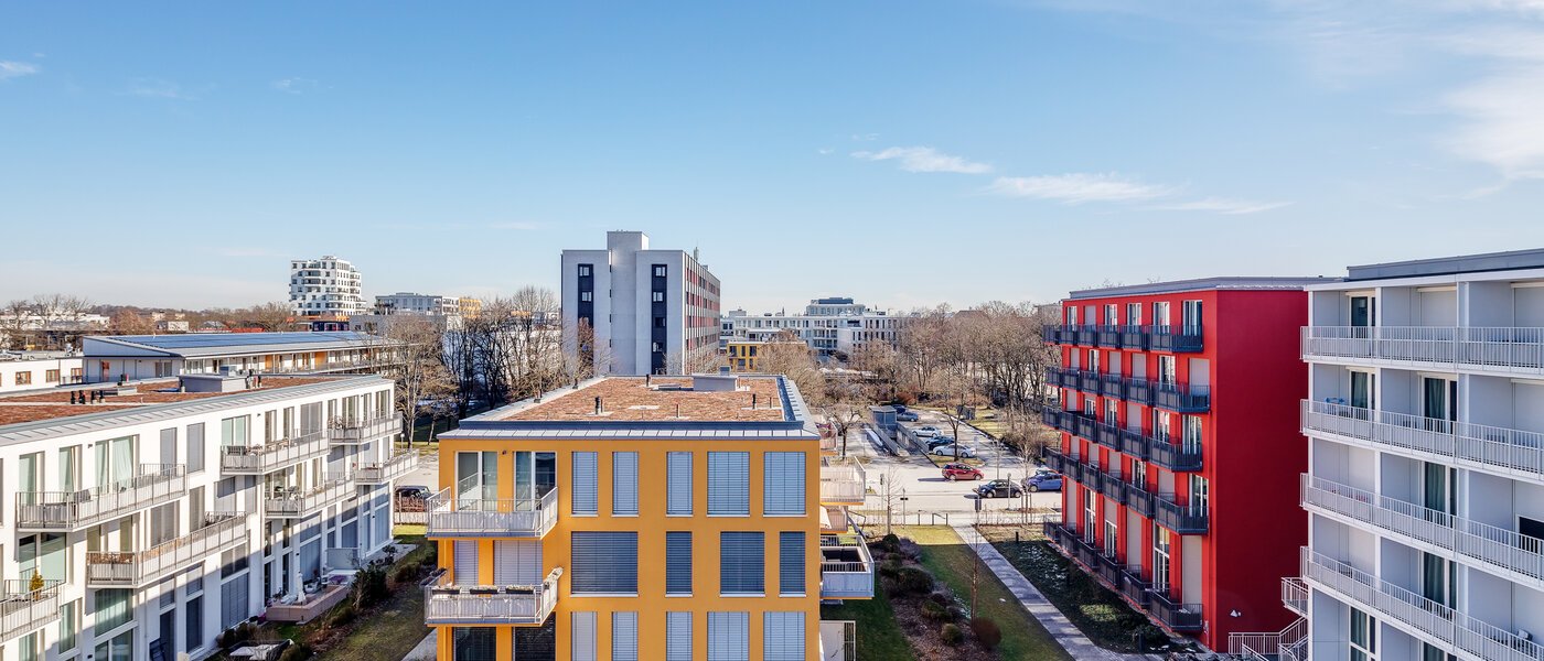 квартира München Schwabing-West 02 вид из окна 11438