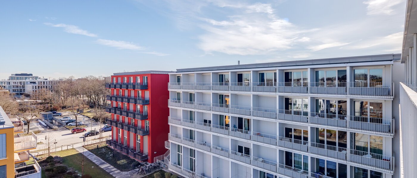 квартира München Schwabing-West 03 вид из окна 11438