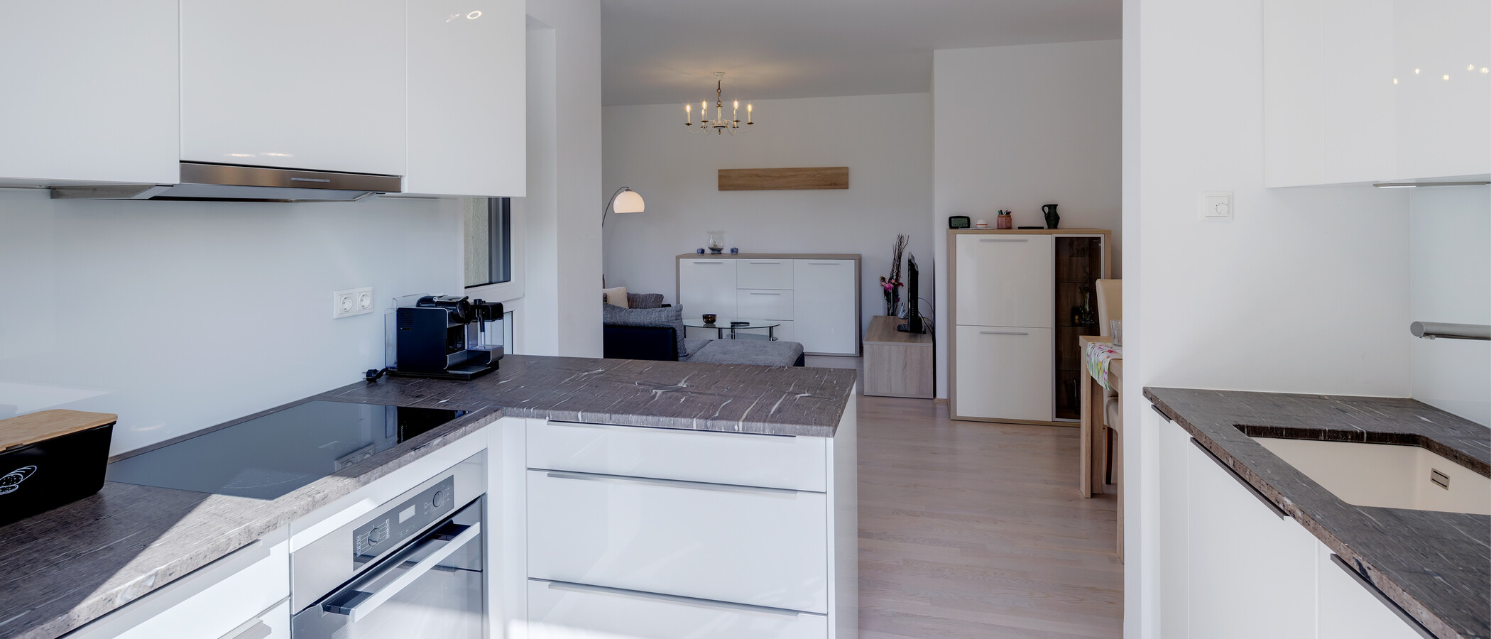 квартира с садом München Neuaubing 02 кухня 11442