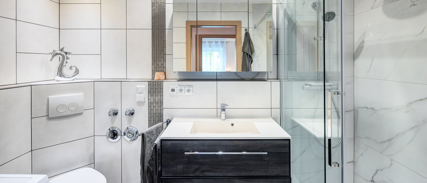 квартира München Milbertshofen 01 ванная комната 11446