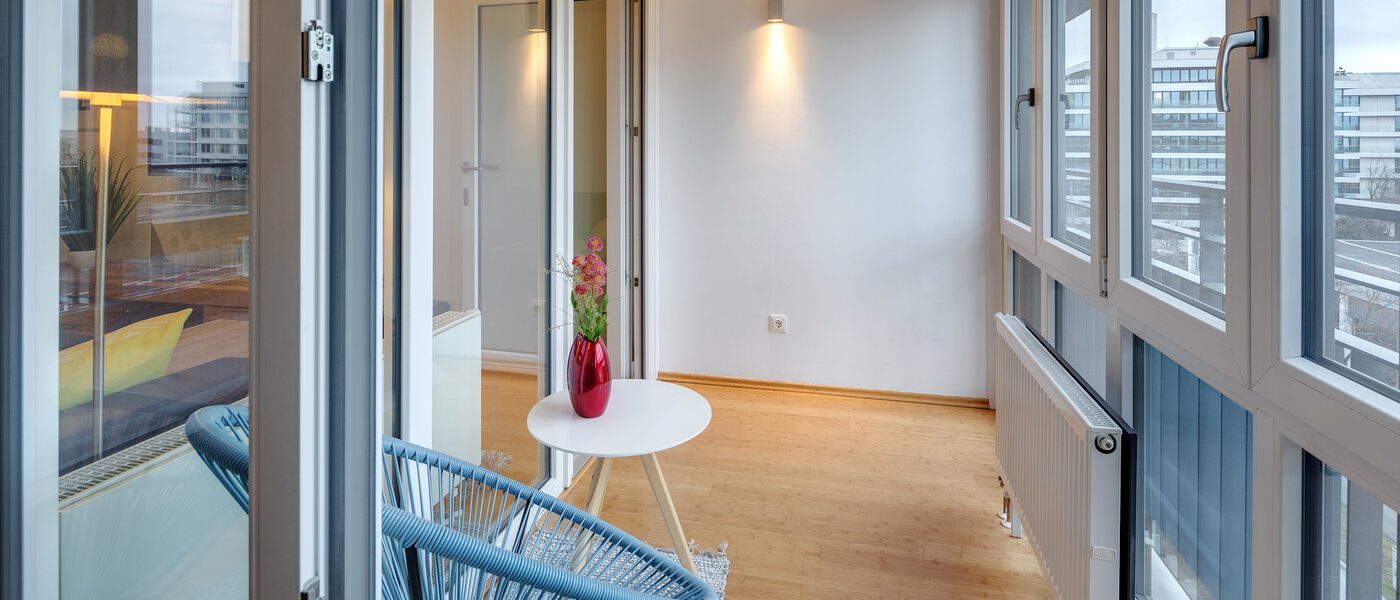 квартира München Sendling-Westpark 03 застекленная терраса 11464