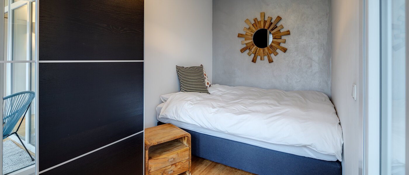 квартира München Sendling-Westpark 01 спальная комната 11464