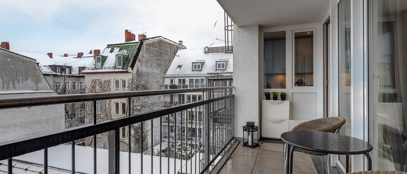 квартира München Maxvorstadt - Westen 02 балкон 11480