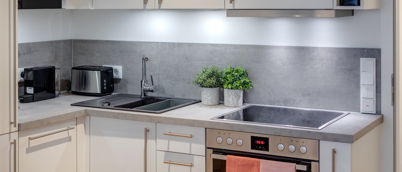 квартира München Bogenhausen 02 кухня 11481