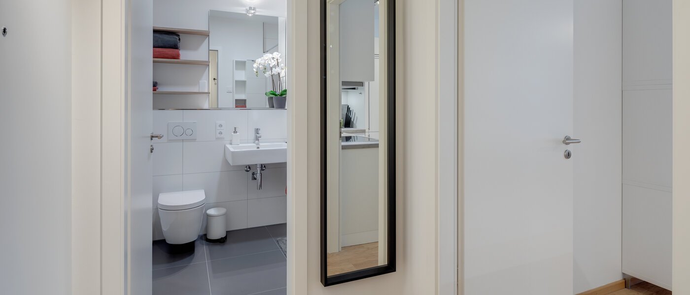 квартира München Bogenhausen 02 коридор 11481