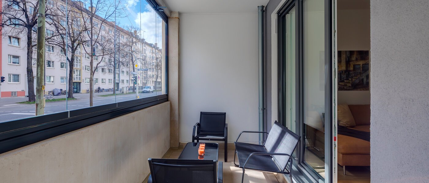 квартира München Bogenhausen 02 балкон 11481