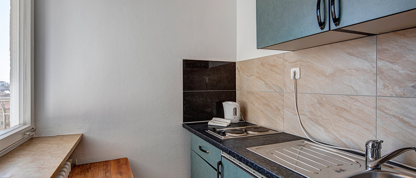 квартира München Moosach 01 кухня 11491