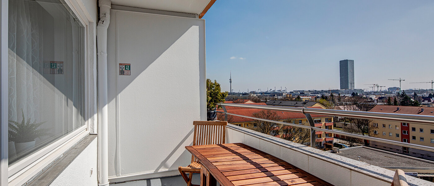 квартира München Moosach 01 балкон 11491