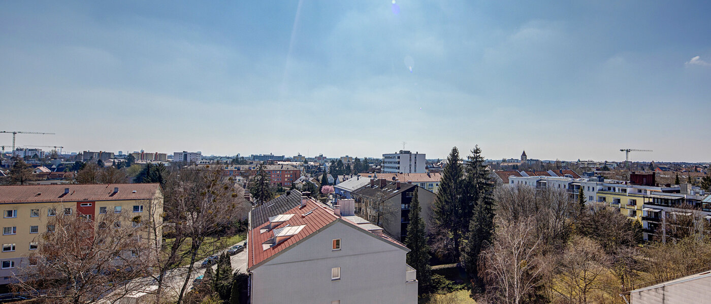 квартира München Moosach 02 вид из окна 11491