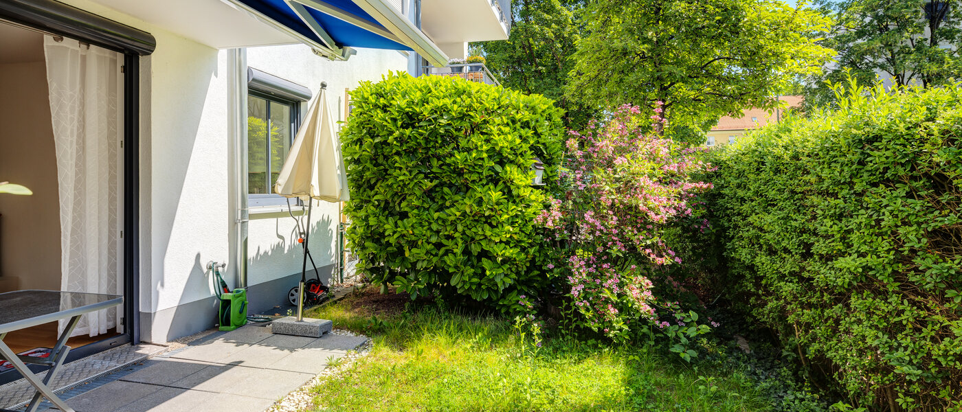 квартира München Milbertshofen 02 сад 11493