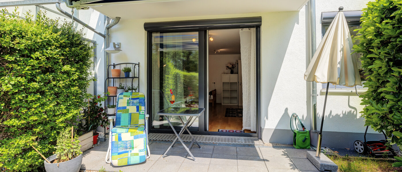 квартира München Milbertshofen 01 терраса 11493