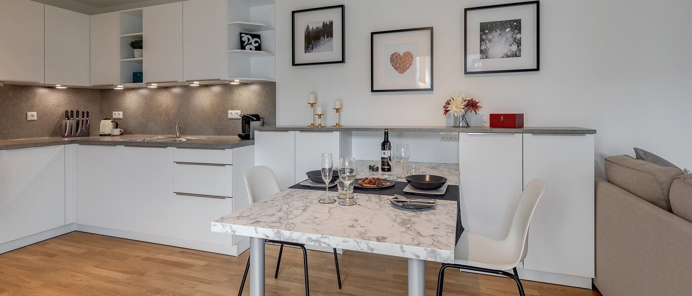 квартира München Riem 03 кухня 11494