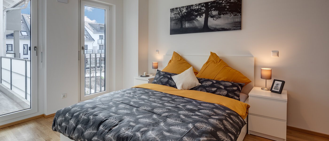 квартира München Riem 01 спальная комната 11494