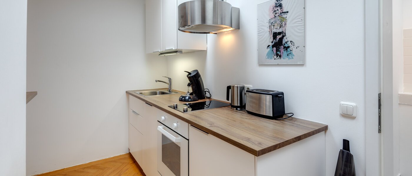 мансардная квартира München Schwanthalerhöhe 02 кухня 11507