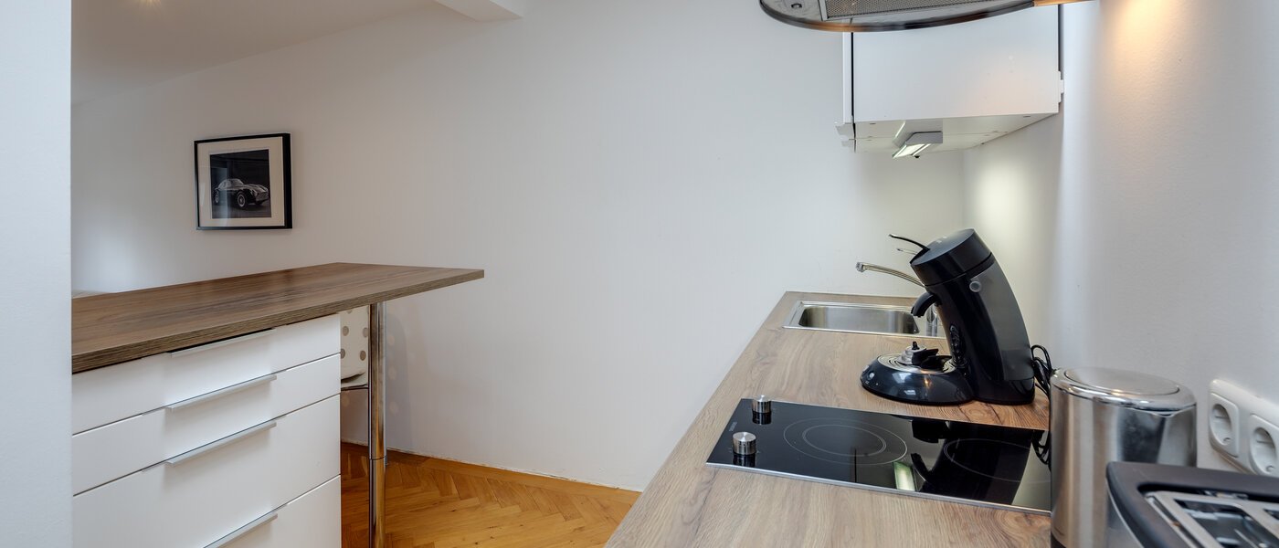 мансардная квартира München Schwanthalerhöhe 03 кухня 11507