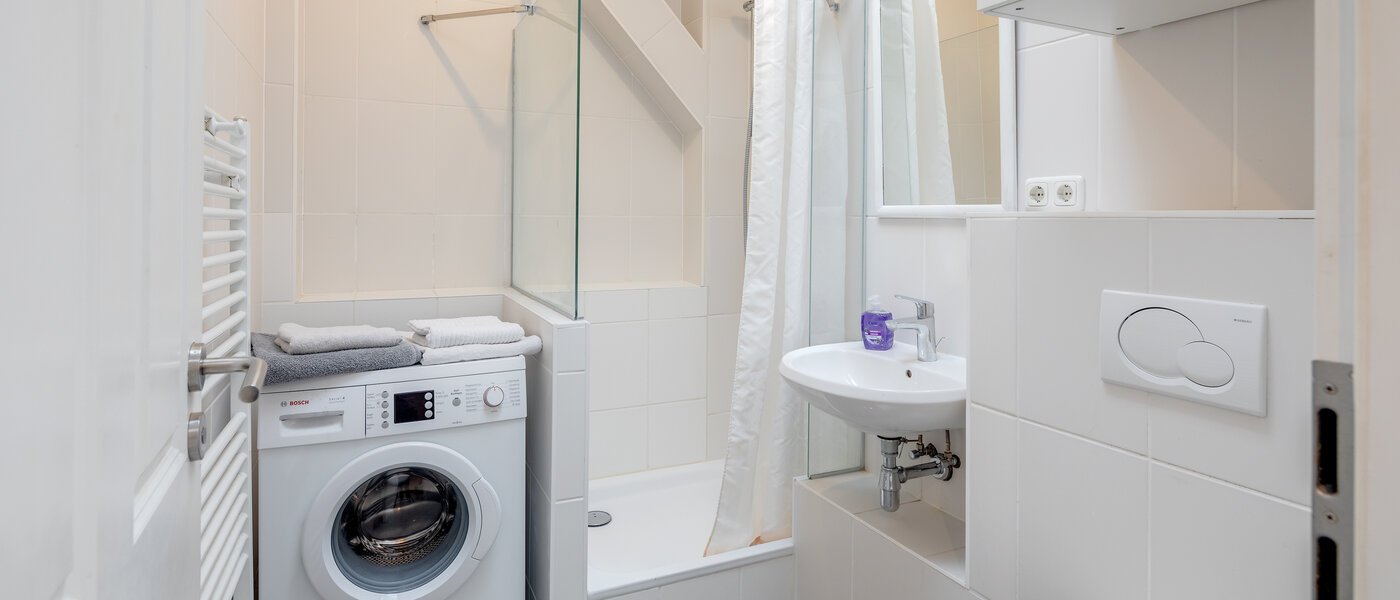 мансардная квартира München Schwanthalerhöhe 01 ванная комната 11507