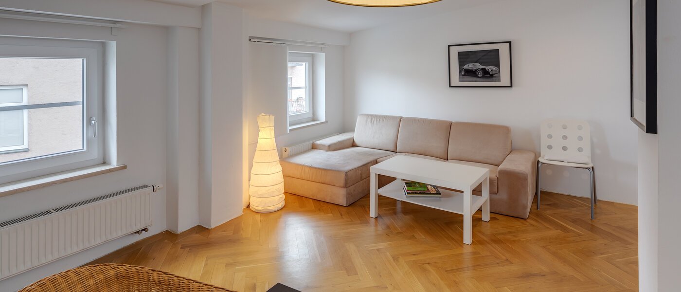 мансардная квартира München Schwanthalerhöhe 03 жилое пространство 11507