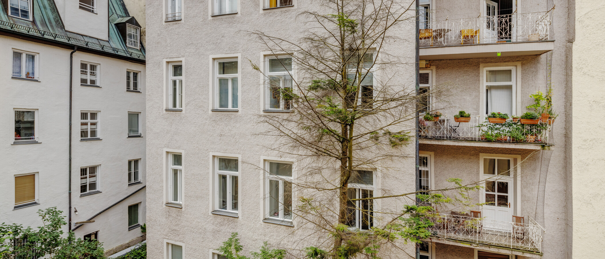 квартира München Lehel 01 вид из окна 11536