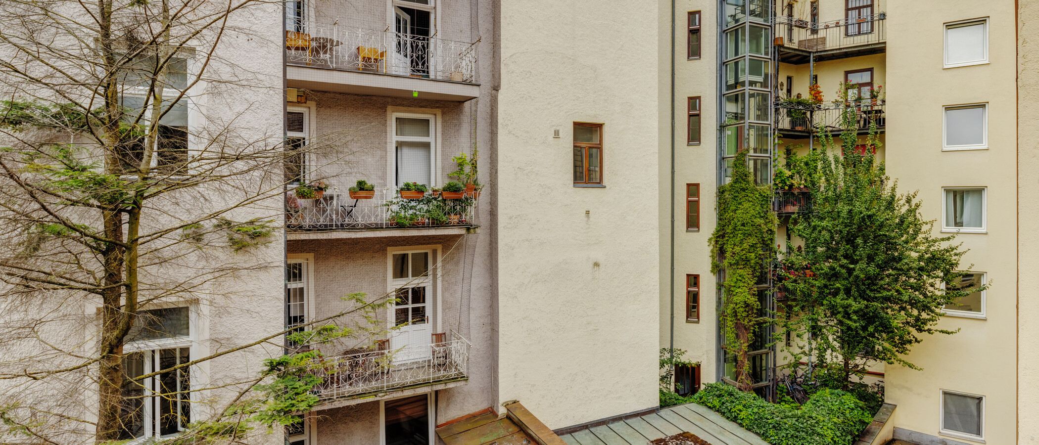 квартира München Lehel 02 вид из окна 11536