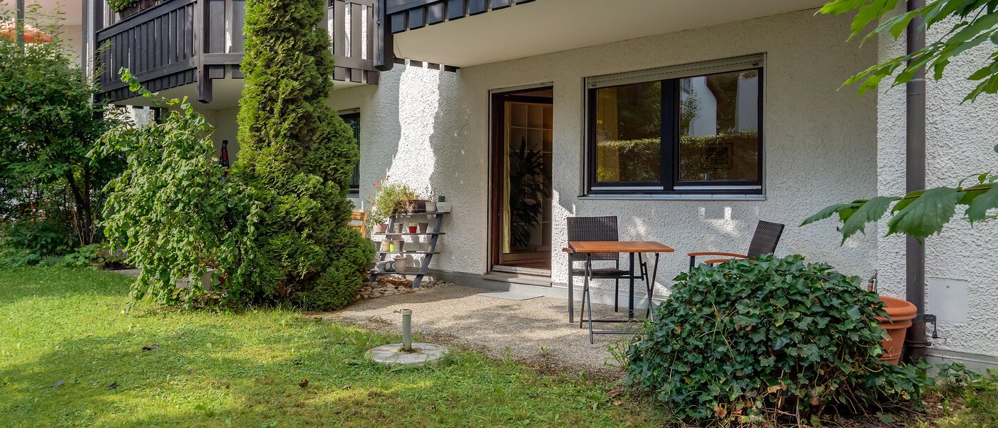 квартира München Harlaching 01 терраса 1155