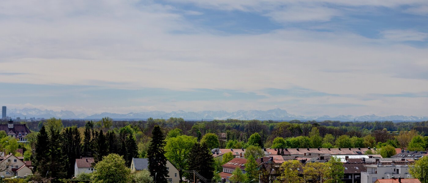 квартира Oberschleißheim 01 вид из окна 11550