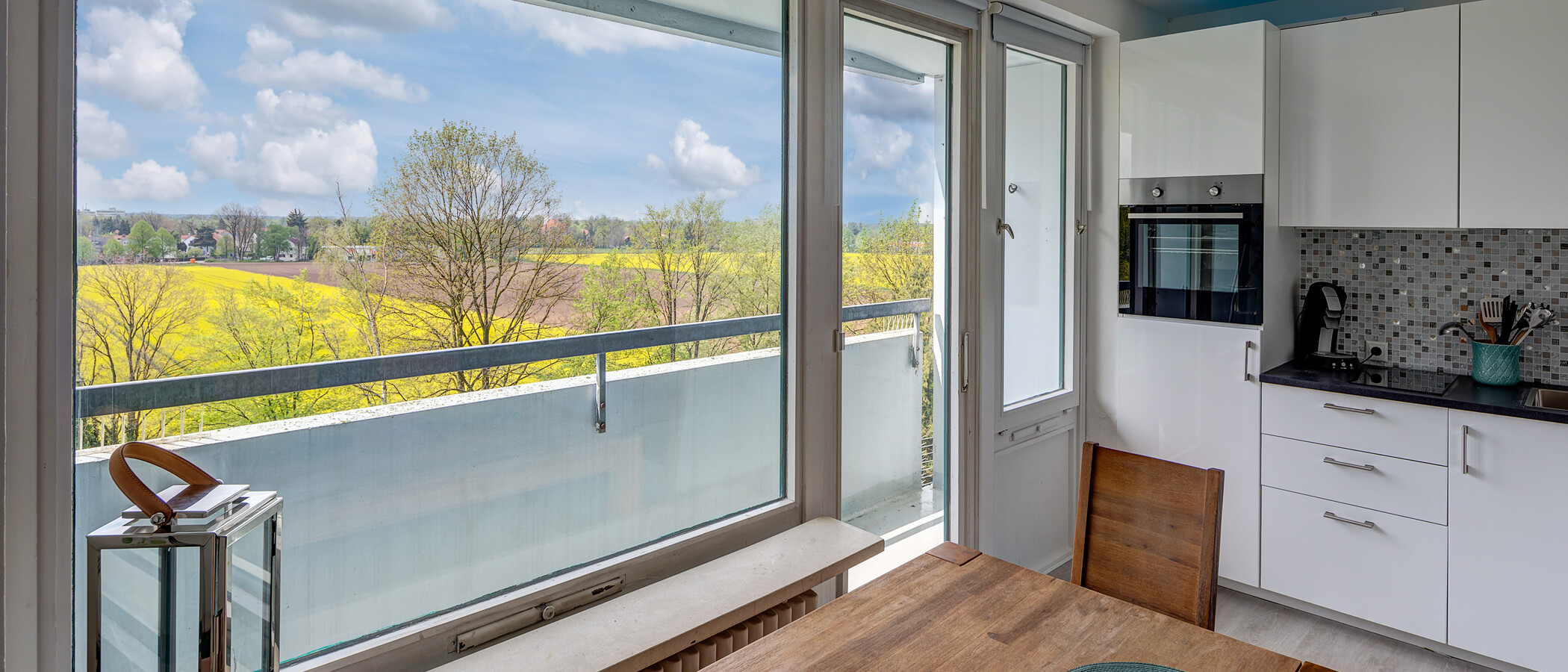 квартира München Parkstadt Solln 02 кухня 11555