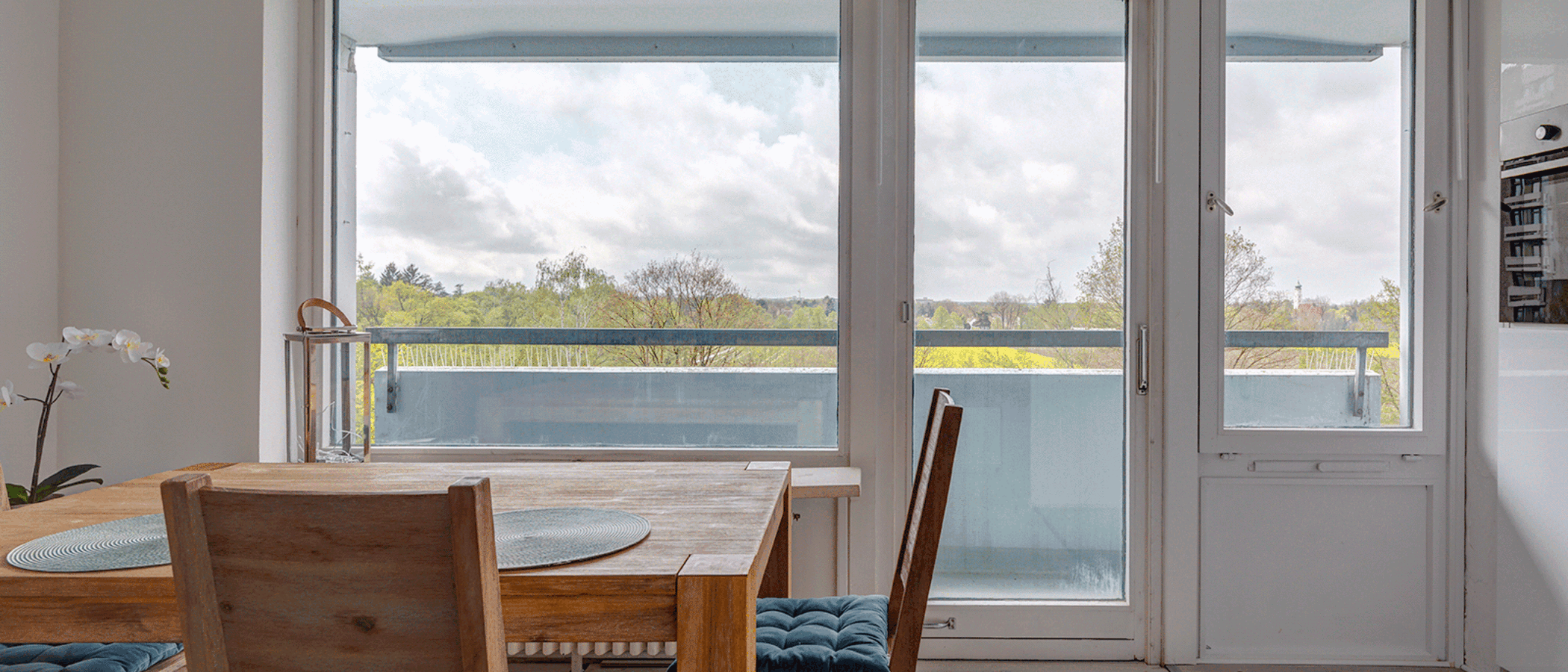 квартира München Parkstadt Solln 03 кухня 11555