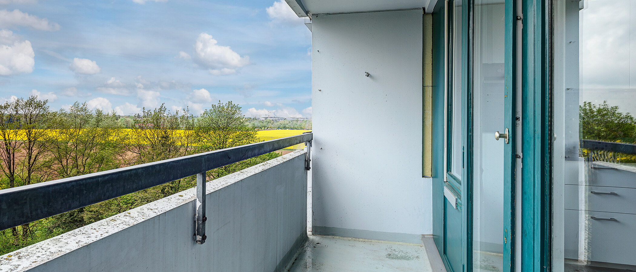 квартира München Parkstadt Solln 01 балкон 11555