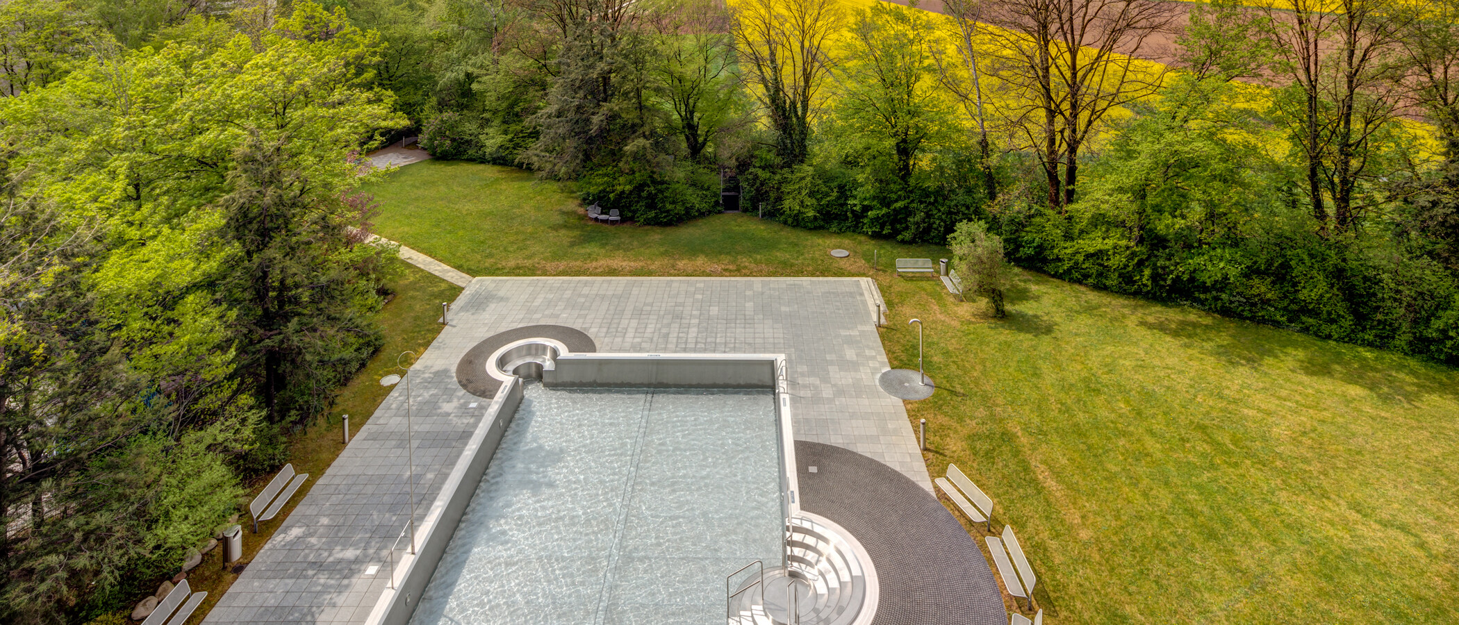 квартира München Parkstadt Solln 01 вид из окна 11555