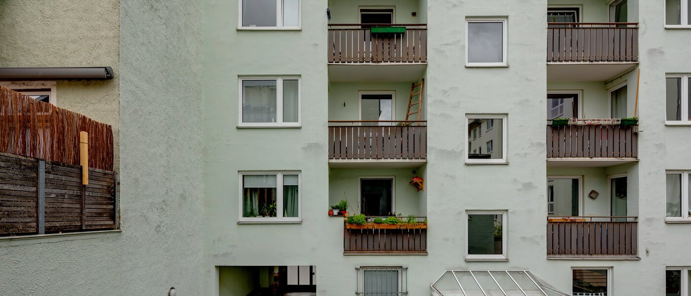 квартира München Maxvorstadt - Universitätsviertel 01 вид из окна 11567