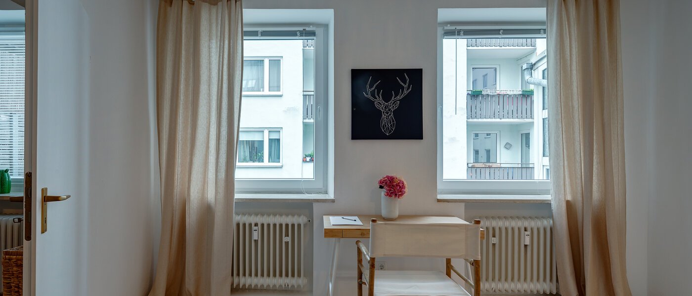 квартира München Maxvorstadt - Universitätsviertel 04 жилое пространство 11567