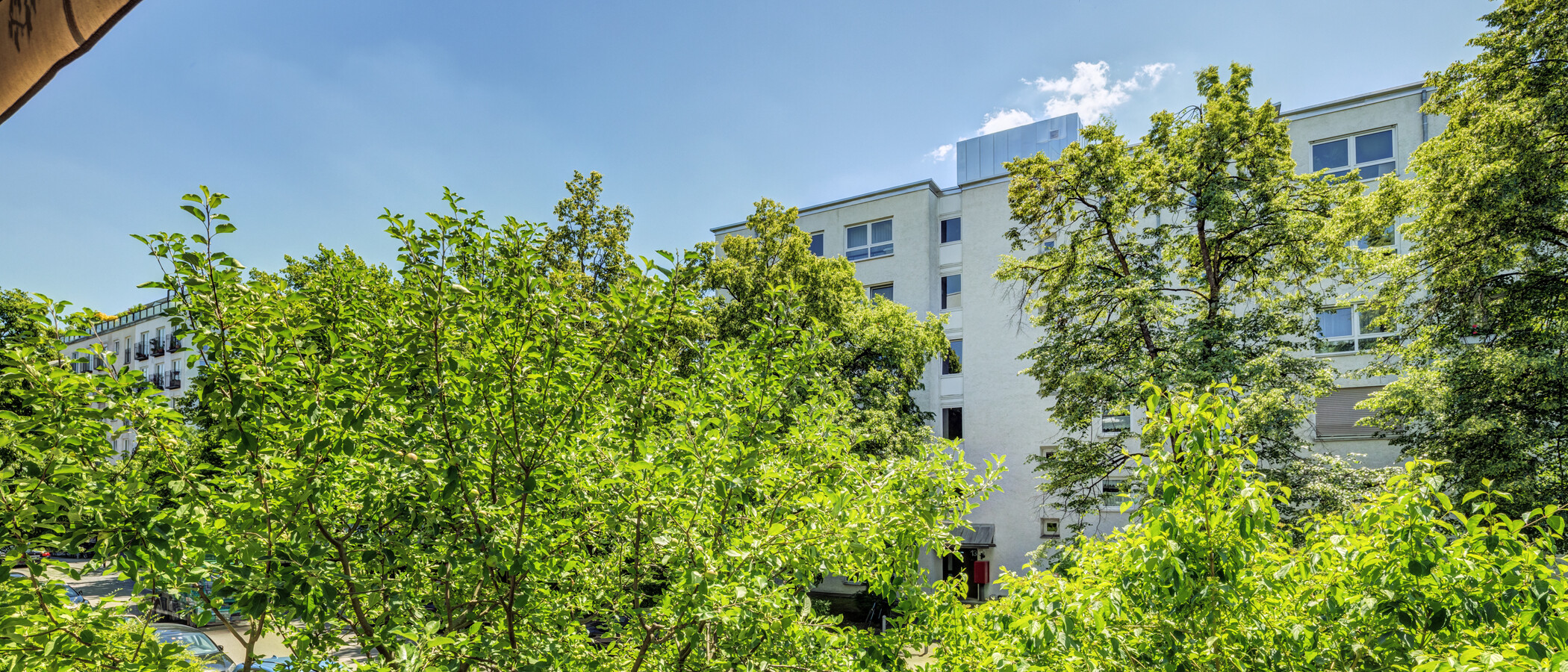 квартира München Schwabing-West (rund um den Hohenzollernplatz) 01 вид из окна 11568