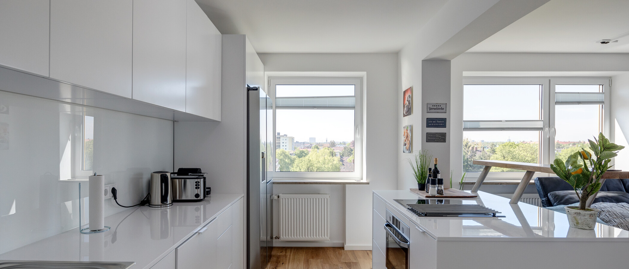 квартира München Sendling-Westpark 01 кухня 11577
