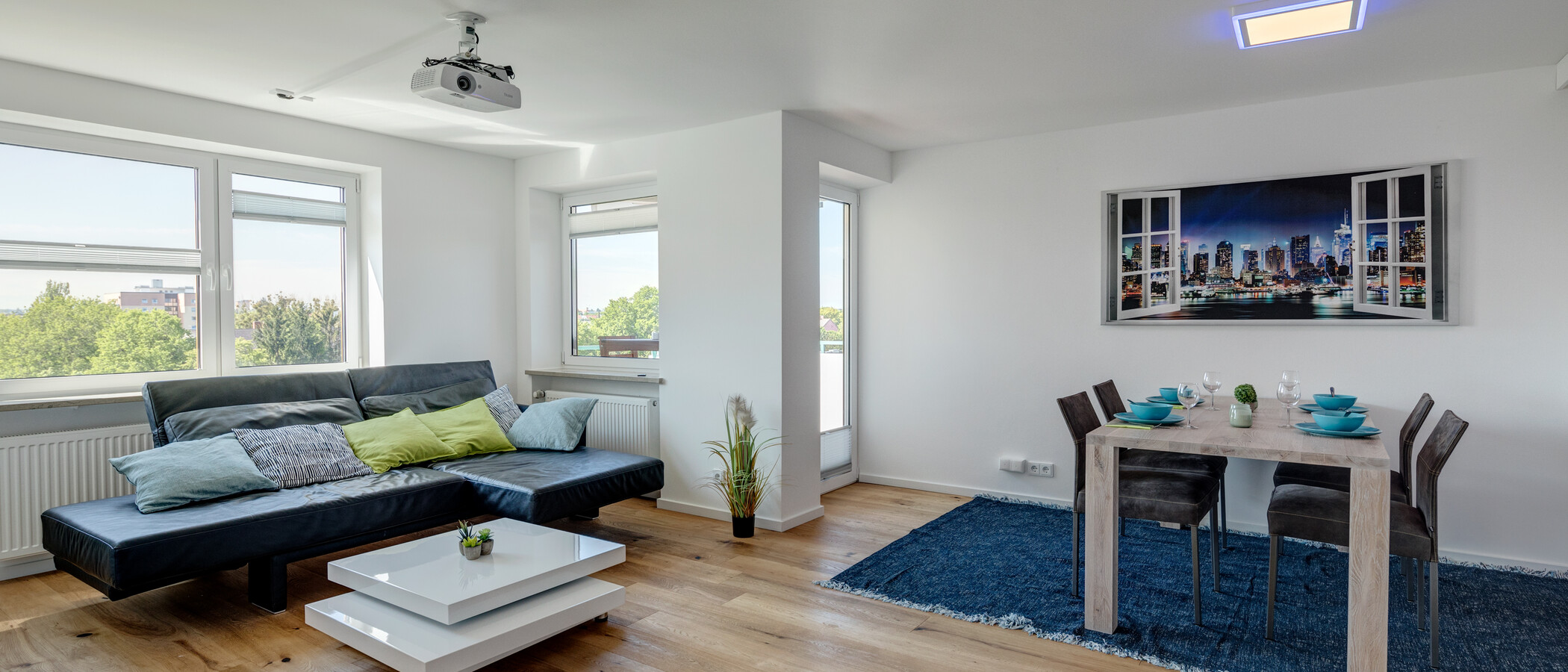 квартира München Sendling-Westpark 01 жилое пространство 11577