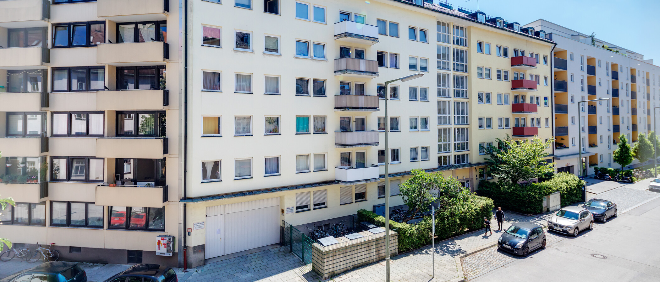 квартира München Obergiesing 03 вид из окна 11593
