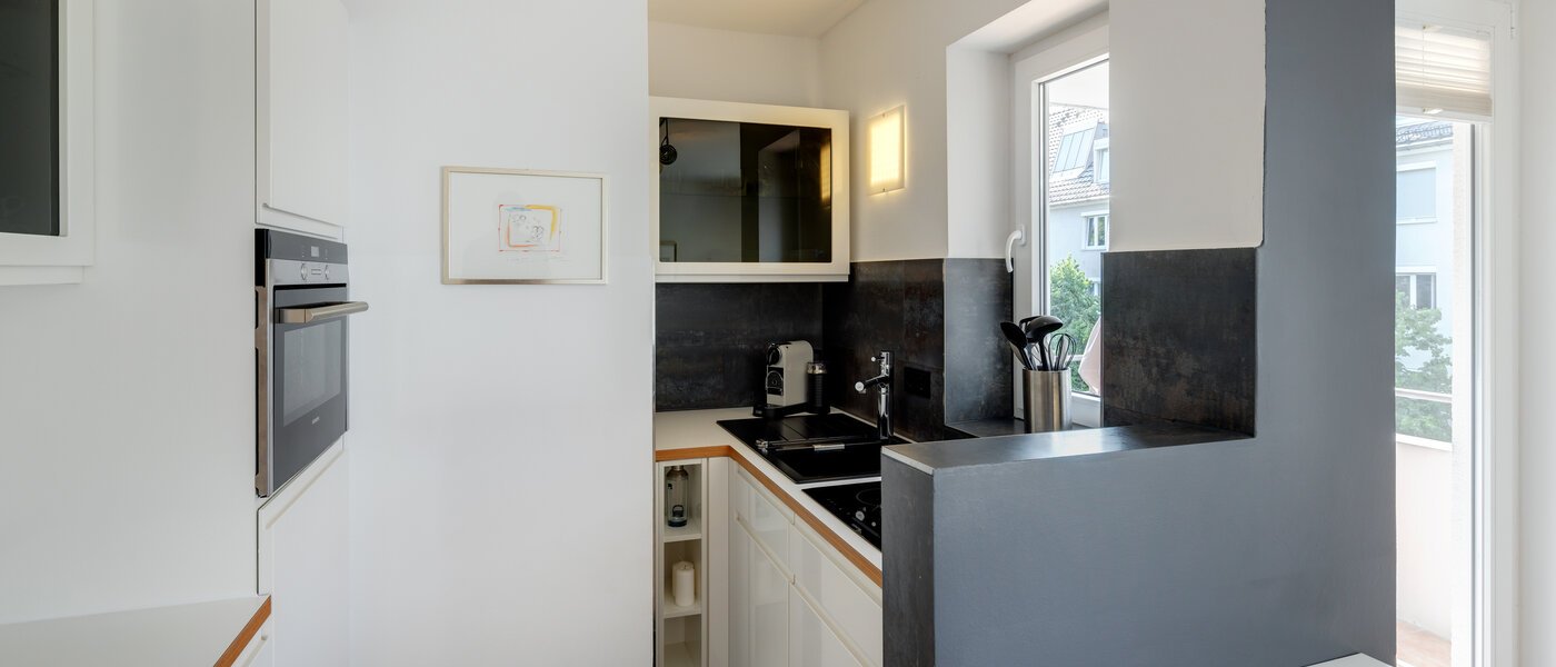 квартира München Thalkirchen 01 кухня 11596