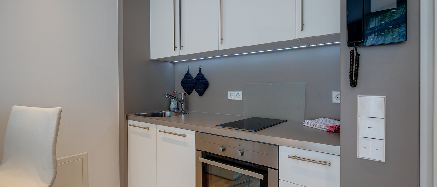 квартира München Bogenhausen 01 кухня 11603