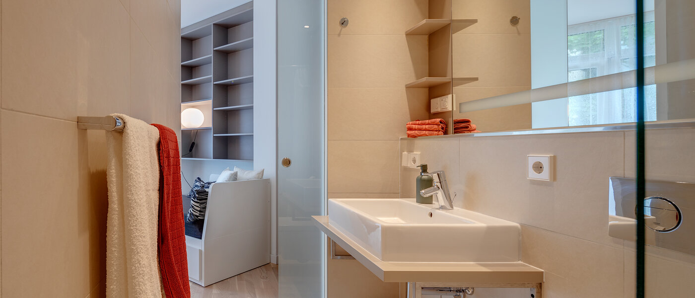 квартира München Bogenhausen 02 ванная комната 11603