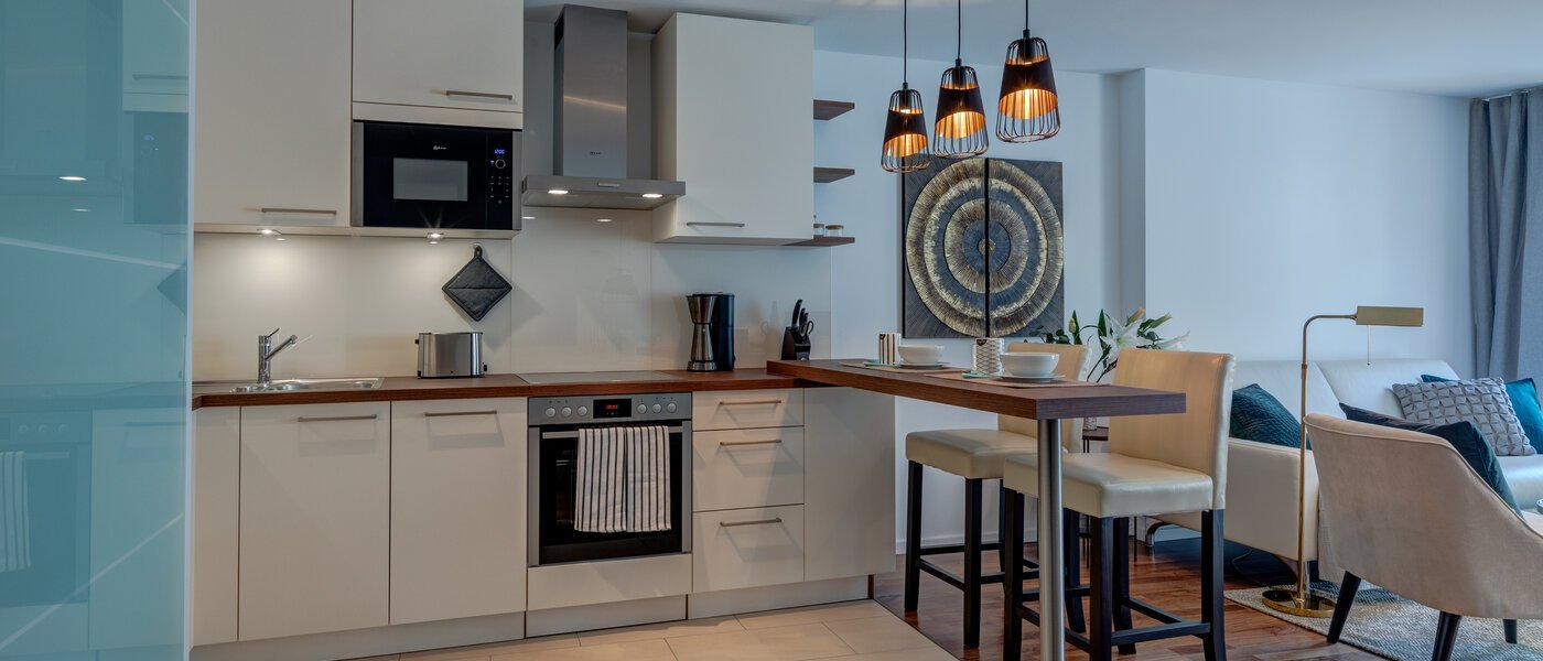 квартира München Schwabing (rechts der Leopoldstraße) 01 кухня 11606