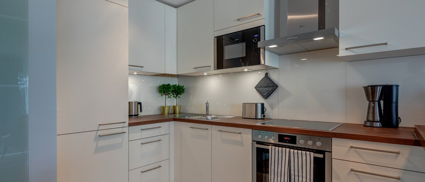 квартира München Schwabing (rechts der Leopoldstraße) 02 кухня 11606