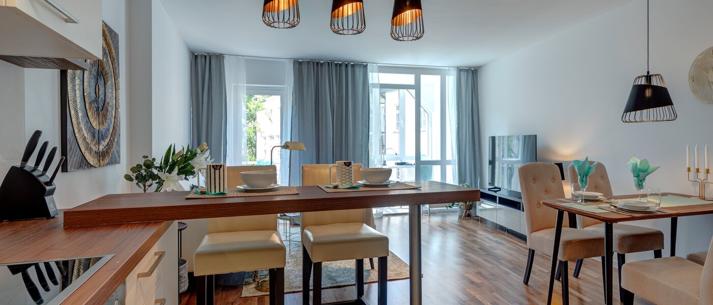 квартира München Schwabing (rechts der Leopoldstraße) 03 кухня 11606