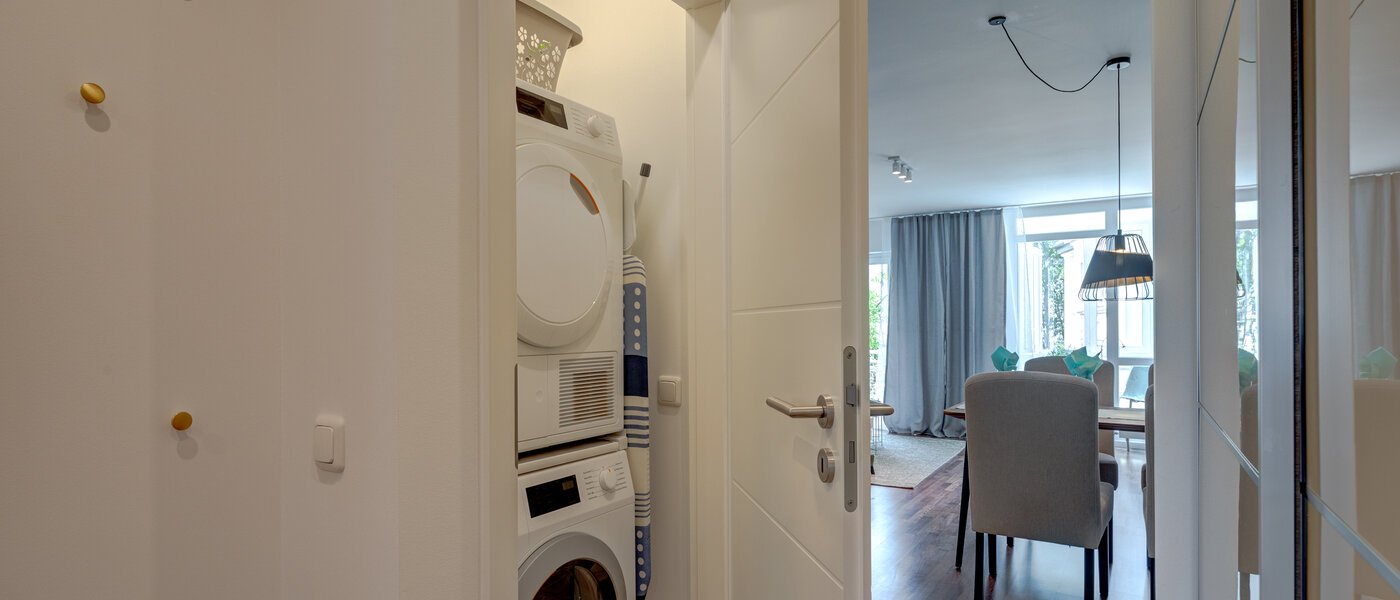 квартира München Schwabing (rechts der Leopoldstraße) 02 коридор 11606