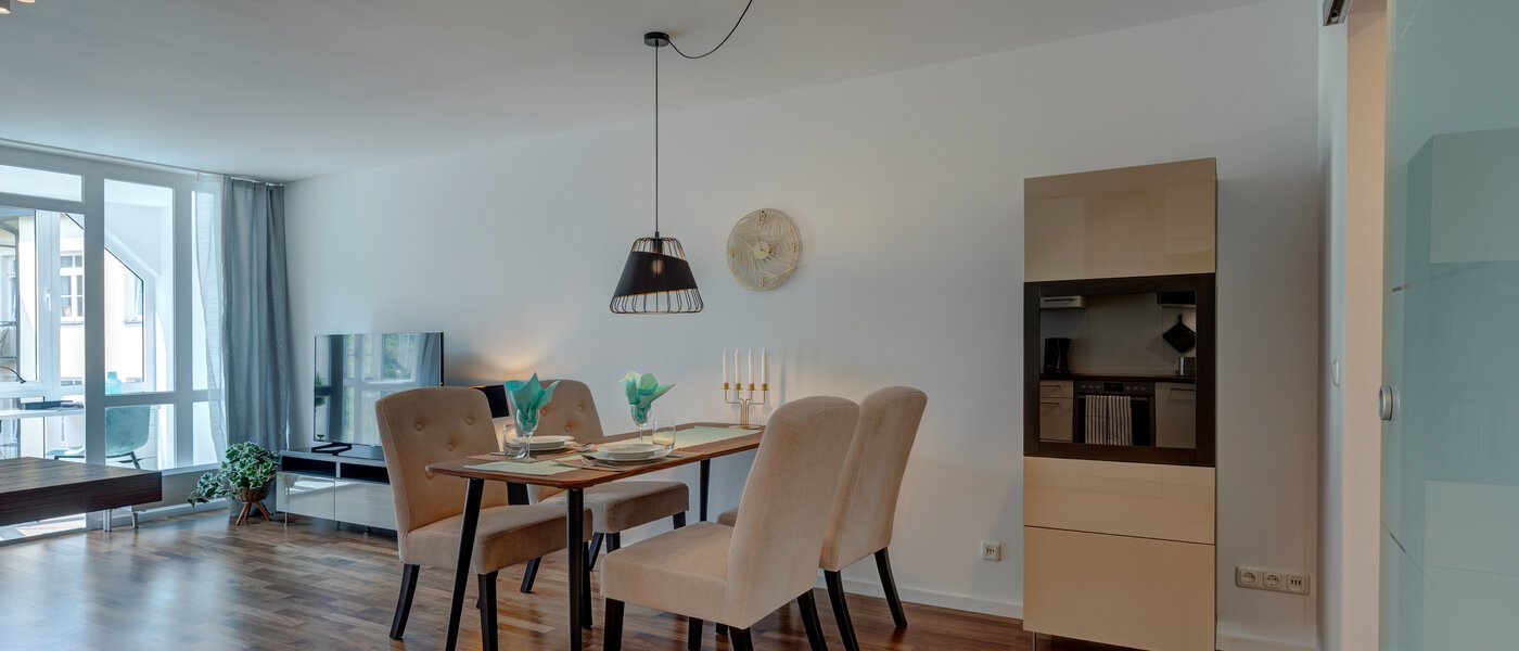 квартира München Schwabing (rechts der Leopoldstraße) 03 жилое пространство 11606