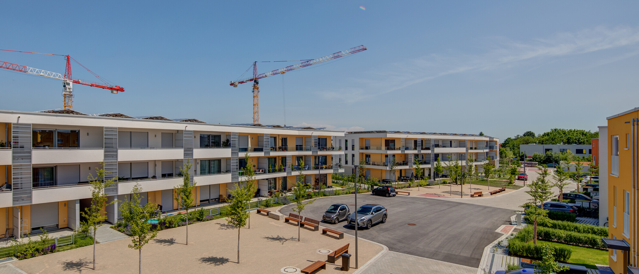 квартира Vaterstetten 03 вид из окна 11607