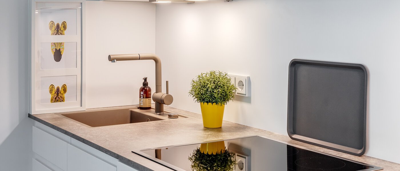 квартира München Maxvorstadt 02 кухня 11609