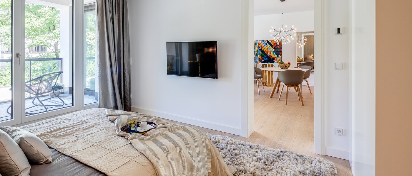 квартира München Maxvorstadt 03 спальная комната 11609